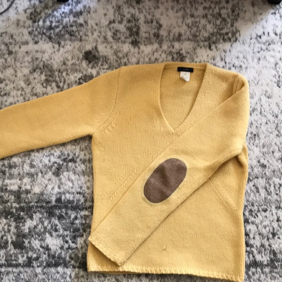 J. Crew Sweaters - J crew wool sweater with elbow patches